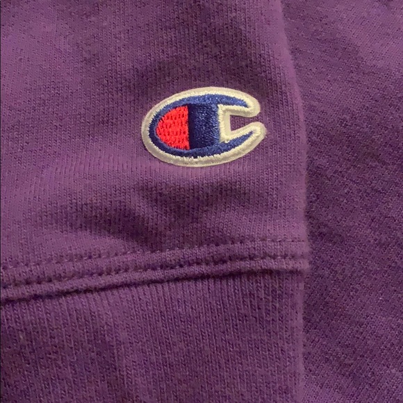 Purple Champion Hoodie - Picture 4 of 5